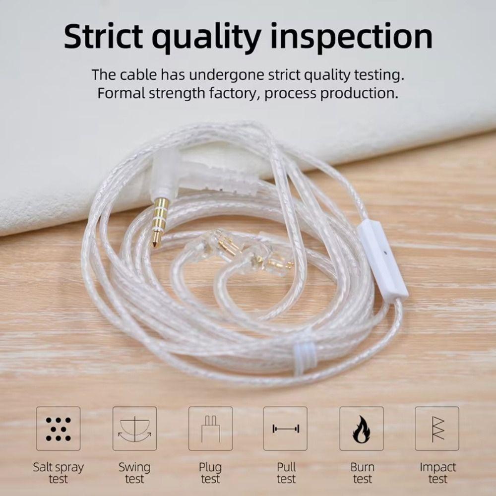 Upgrade Cable KZ Earphones Cables Silver Plated Wired Earphones KZ For KZ DQ6 ZAX ZSX B PIN NO MIC
Upgrade Cable KZ Earphones Cables Silver Plated Wired Earphones KZ For KZ DQ6 ZAX ZSX B PIN NO MIC