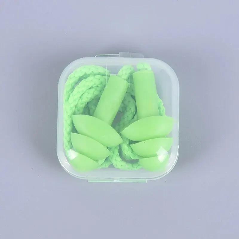 1 Pc Silicone Ear Plugs Sleep Earplugs Noise Reduction Swimming Earplugs With Rope For Diving Underwater Ear Plugs зелёный
1 Pc Silicone Ear Plugs Sleep Earplugs Noise Reduction Swimming Earplugs With Rope For Diving Underwater Ear Plugs зелёный