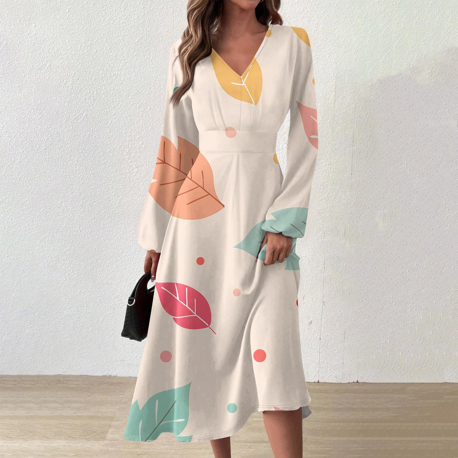 Женское осенне-зимнее повседневное модное длинное платье с v-образным вырезом и длинным рукавом с принтом дефолиации XL светло-розовый
Женское осенне-зимнее повседневное модное длинное платье с v-образным вырезом и длинным рукавом с принтом дефолиации XL светло-розовый