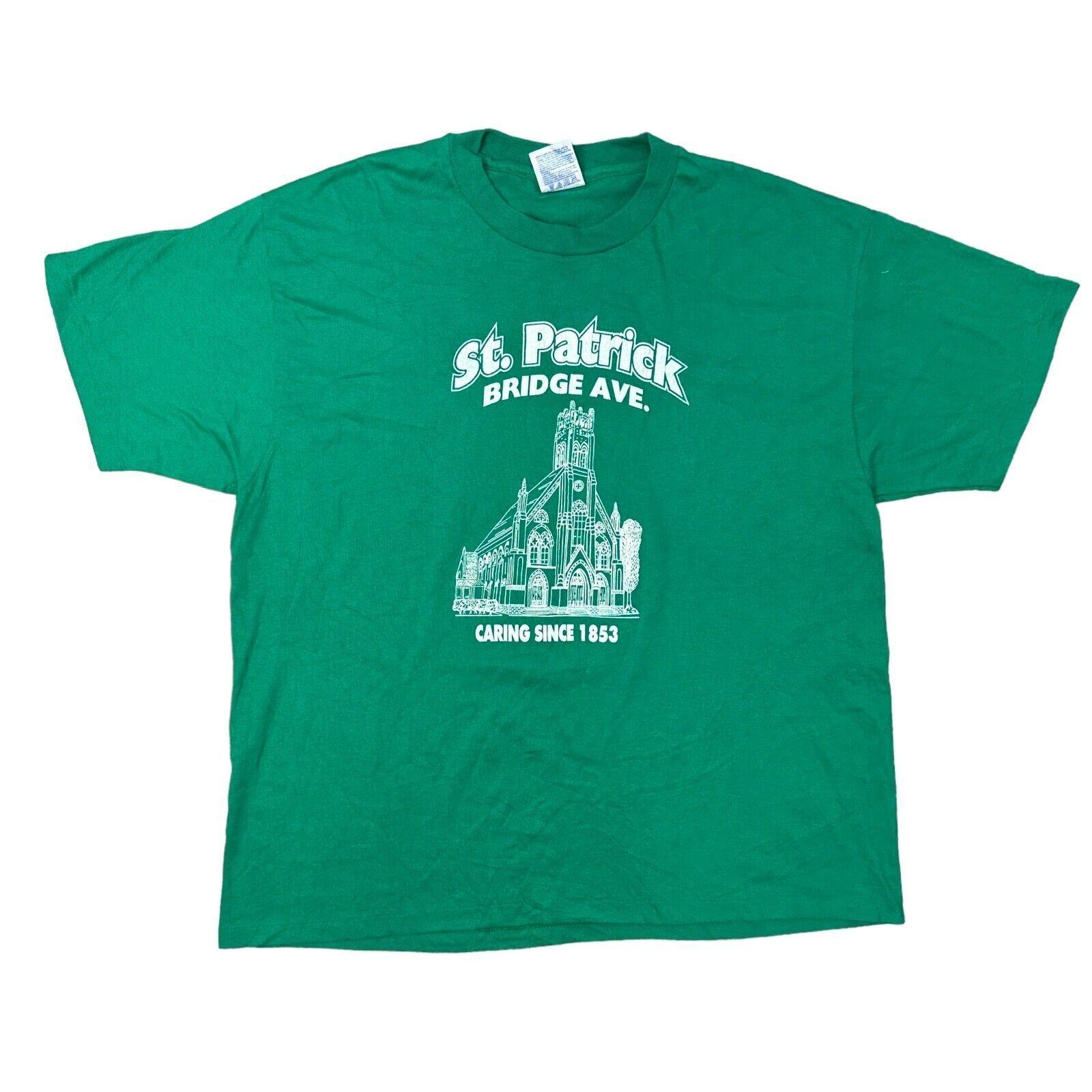 Vintage St Patrick T-Shirt Mens Womens Tees Top Single Stitch USA Graphic Print Green Mens XL
Vintage St Patrick T-Shirt Mens Womens Tees Top Single Stitch USA Graphic Print Green Mens XL