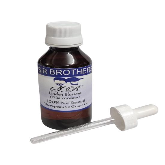 S.R Brothers Linden Blossom (Tilia cordata) Pure & Natural Therapeutic Grade Essential Oil Plastic with Dropper 10 ml
S.R Brothers Linden Blossom (Tilia cordata) Pure & Natural Therapeutic Grade Essential Oil Plastic with Dropper 10 ml