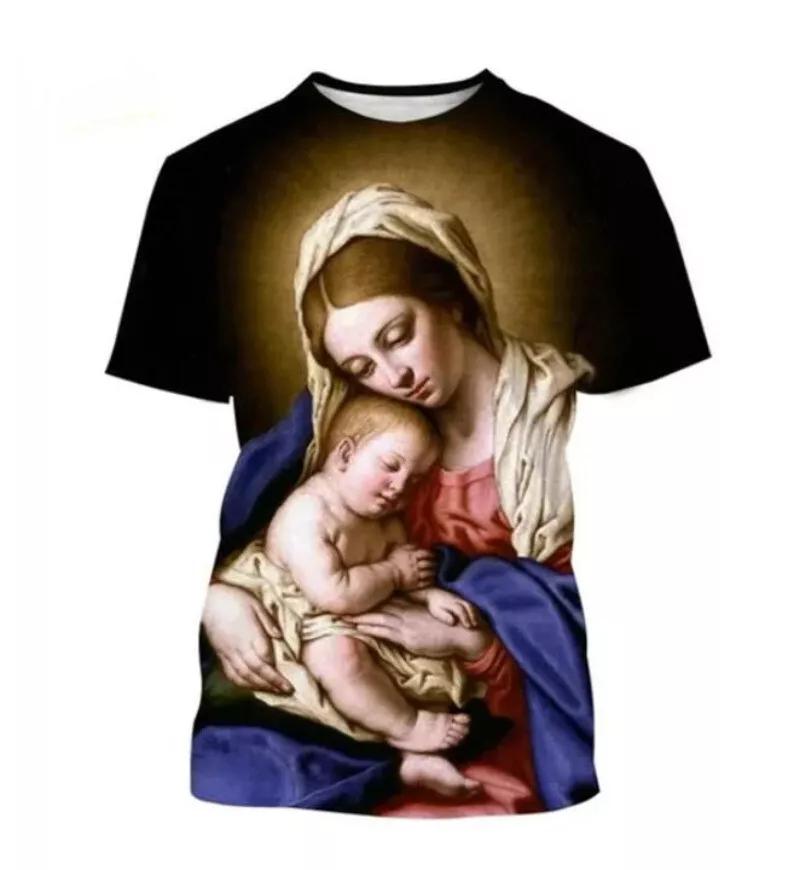 Summer Our Lady of Guadalupe Virgin Mary 3D Printed Women s T-Shirts Short Sleeve Tee O-Neck Men s Clothing Comfort Y2k Women s Clothes XXS
Summer Our Lady of Guadalupe Virgin Mary 3D Printed Women s T-Shirts Short Sleeve Tee O-Neck Men s Clothing Comfort Y2k Women s Clothes XXS