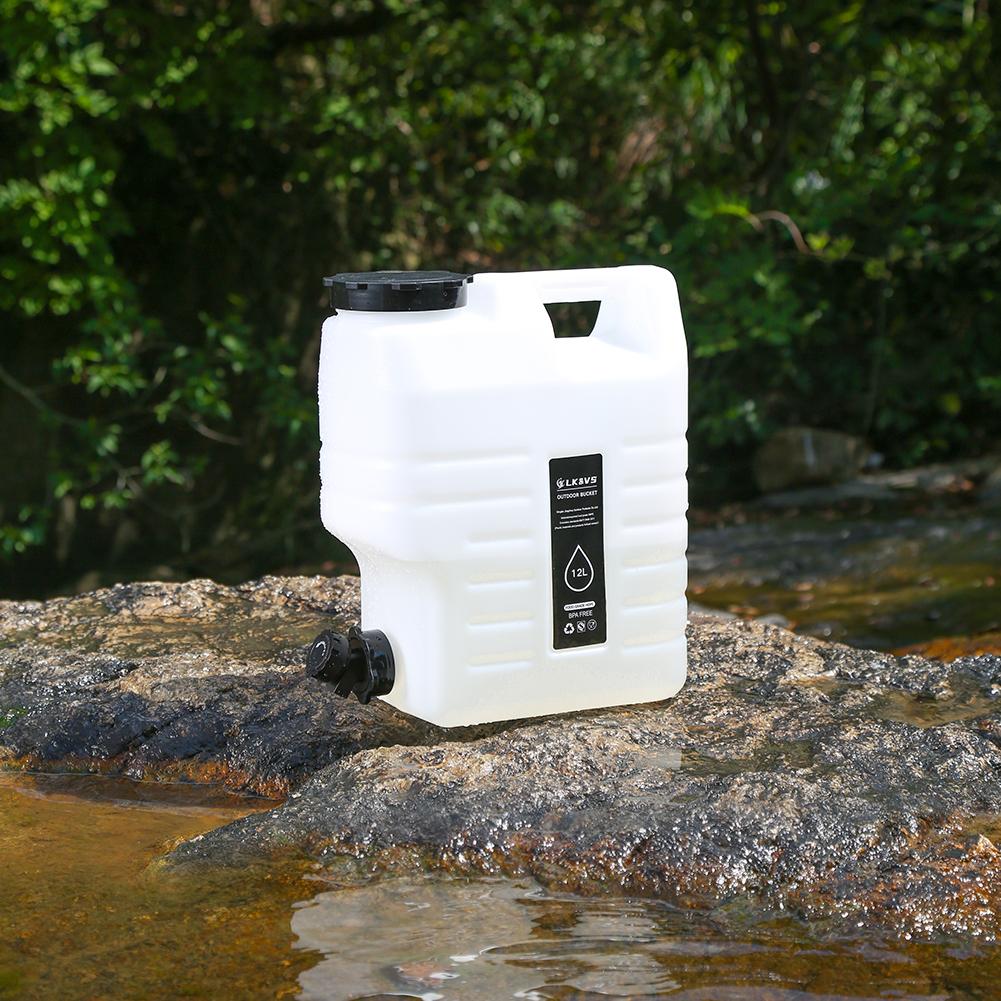 12L Water Storage Container with Faucet Drinking Water Bucket Large Capacity Water Dispenser Carrier for Outdoor Hiking черный белый
12L Water Storage Container with Faucet Drinking Water Bucket Large Capacity Water Dispenser Carrier for Outdoor Hiking черный белый