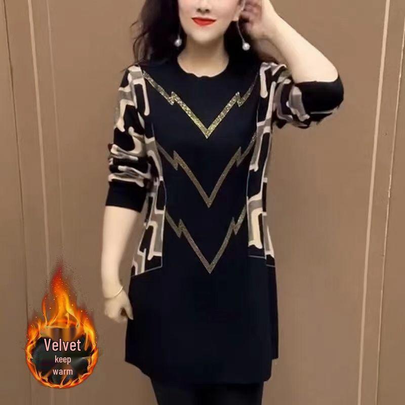 2025 Autumn/Winter Printed Loose Fit Plus Size Base Layer Shirt for Middle-Aged & Elderly Women egw color gift bd edition
2025 Autumn/Winter Printed Loose Fit Plus Size Base Layer Shirt for Middle-Aged & Elderly Women egw color gift bd edition