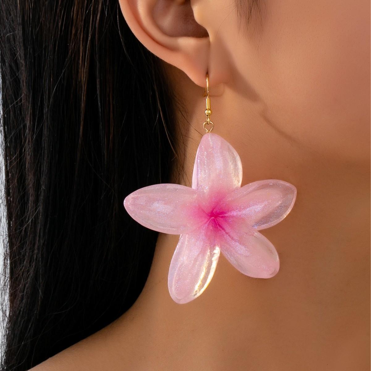 Модные серьги-подвески для женщин розовый
Модные серьги-подвески для женщин розовый