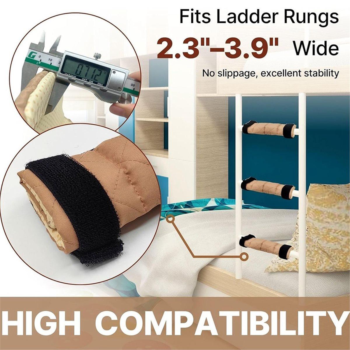 4PC Quilted Bunk Bed Ladder Pads ,10 X10 Thick , with Adjustable Straps for Pain Relief,Dorm Room China Mainland
4PC Quilted Bunk Bed Ladder Pads ,10 X10 Thick , with Adjustable Straps for Pain Relief,Dorm Room China Mainland
