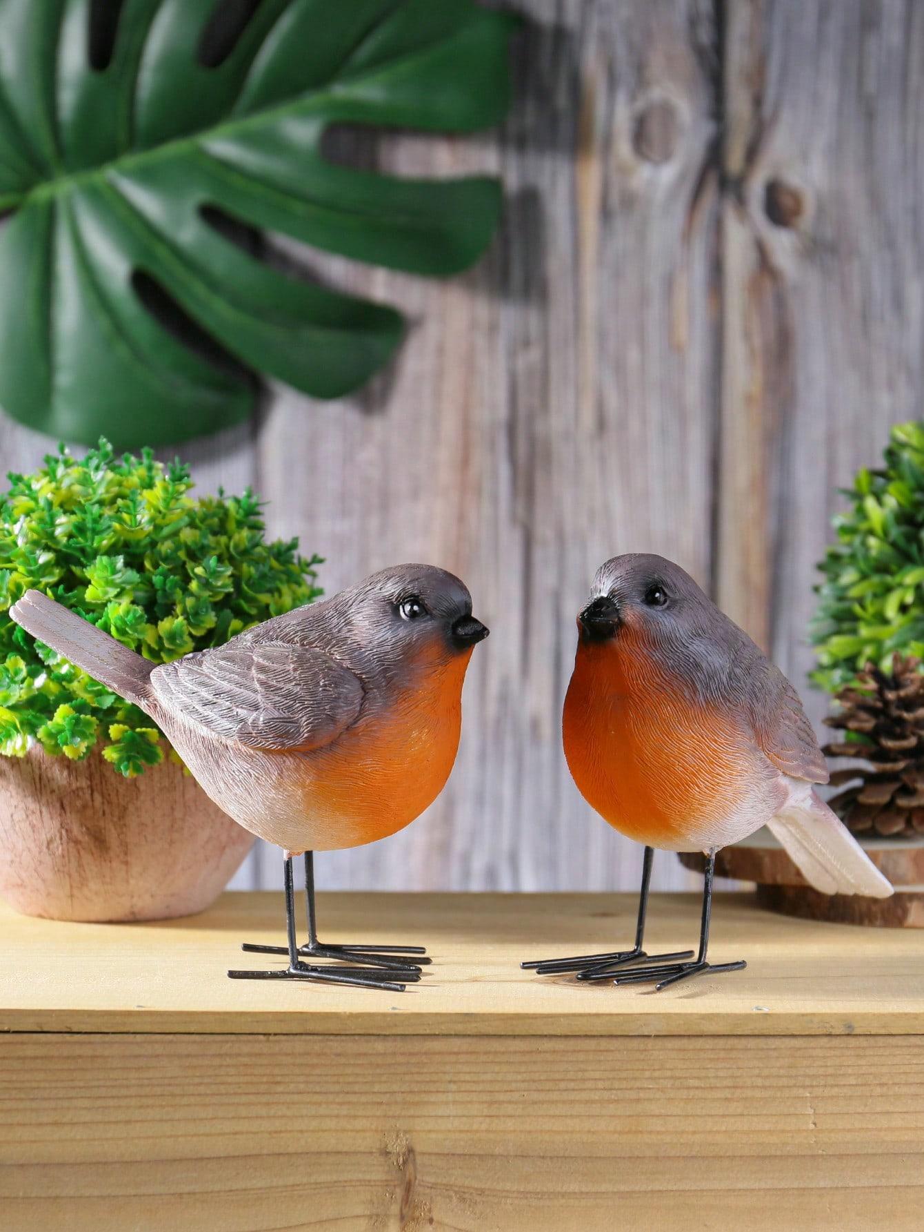 A Pair of Lovebird Statues - Decorative Figurines for Home, Bedroom, Living Room, or Garden
A Pair of Lovebird Statues - Decorative Figurines for Home, Bedroom, Living Room, or Garden