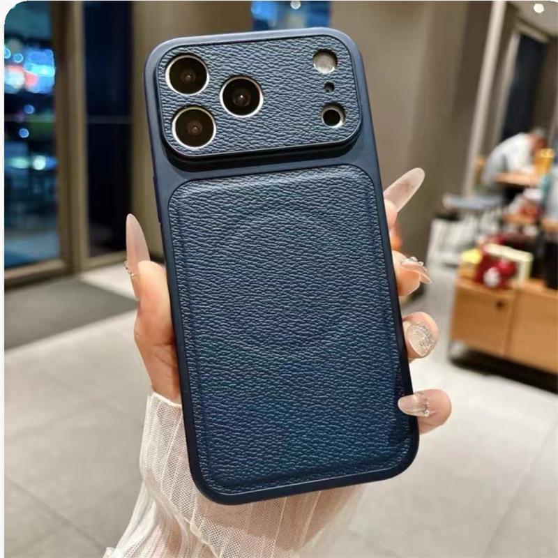 iPhone 14-17 Pro Magnetic Lychee Pattern Case, Large Window-Compatible 14PRO (6.1 inch) синий
iPhone 14-17 Pro Magnetic Lychee Pattern Case, Large Window-Compatible 14PRO (6.1 inch) синий