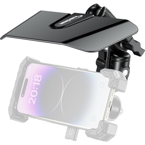 Kaedear Motorcycle Sun Visor Sunshade Sun Shade Smartphone Holder Mobile Holder Vertical/Horizontal 2 Types Included Touring Smartphone Stand Motorcyc
Kaedear Motorcycle Sun Visor Sunshade Sun Shade Smartphone Holder Mobile Holder Vertical/Horizontal 2 Types Included Touring Smartphone Stand Motorcyc