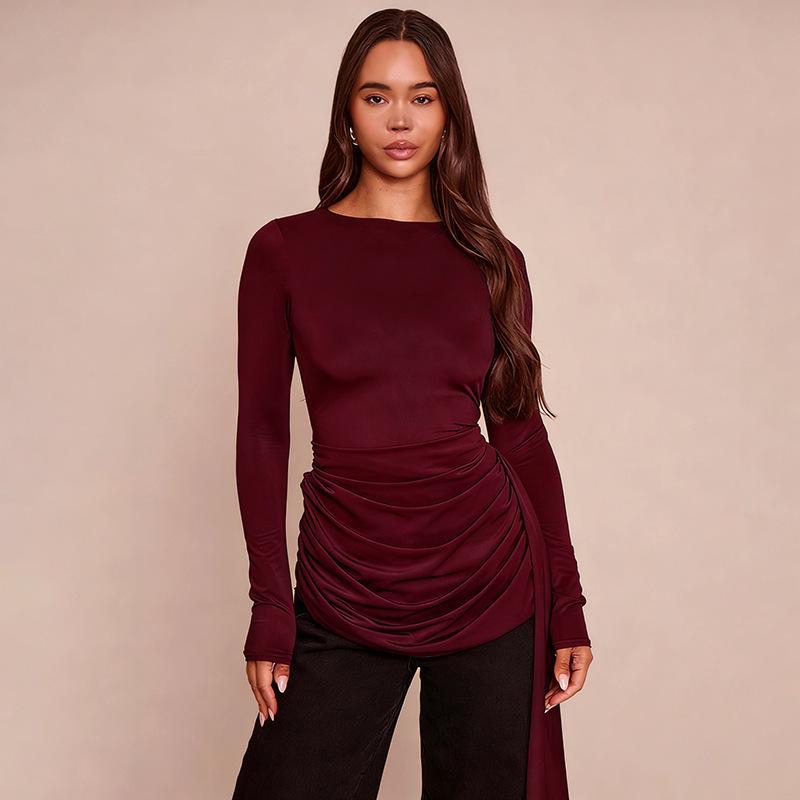 European Style 2025 Women s Slim Fit Long Sleeve Round Neck Top S вина червоного кольору
European Style 2025 Women s Slim Fit Long Sleeve Round Neck Top S вина червоного кольору