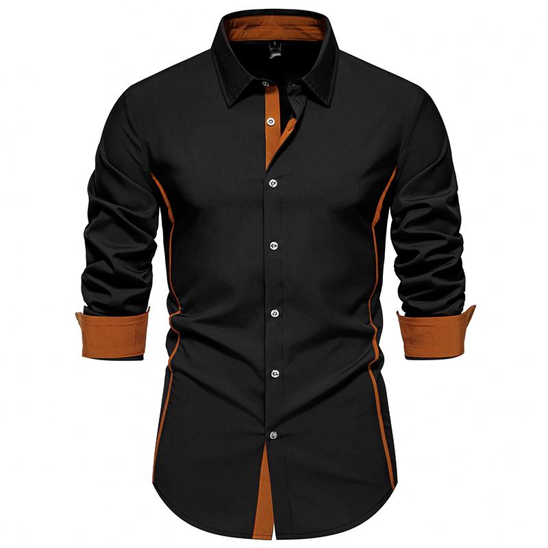 Men Shirts Europe Size Slim Fit Male Shirt Solid Long Sleeve British Style Cotton Men s Shirt Office XS білий
Men Shirts Europe Size Slim Fit Male Shirt Solid Long Sleeve British Style Cotton Men s Shirt Office XS білий