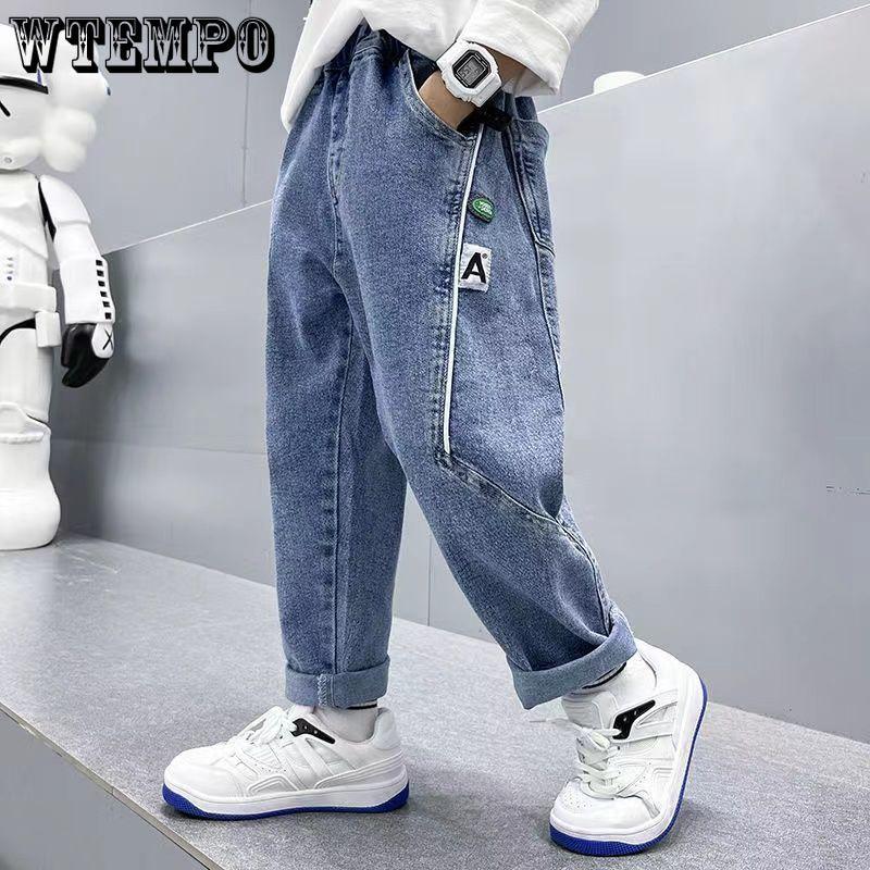 Boys Jeans Spring and Autumn Pants Children s Loose Casual Handsome Boys Pants Trendy 160
Boys Jeans Spring and Autumn Pants Children s Loose Casual Handsome Boys Pants Trendy 160