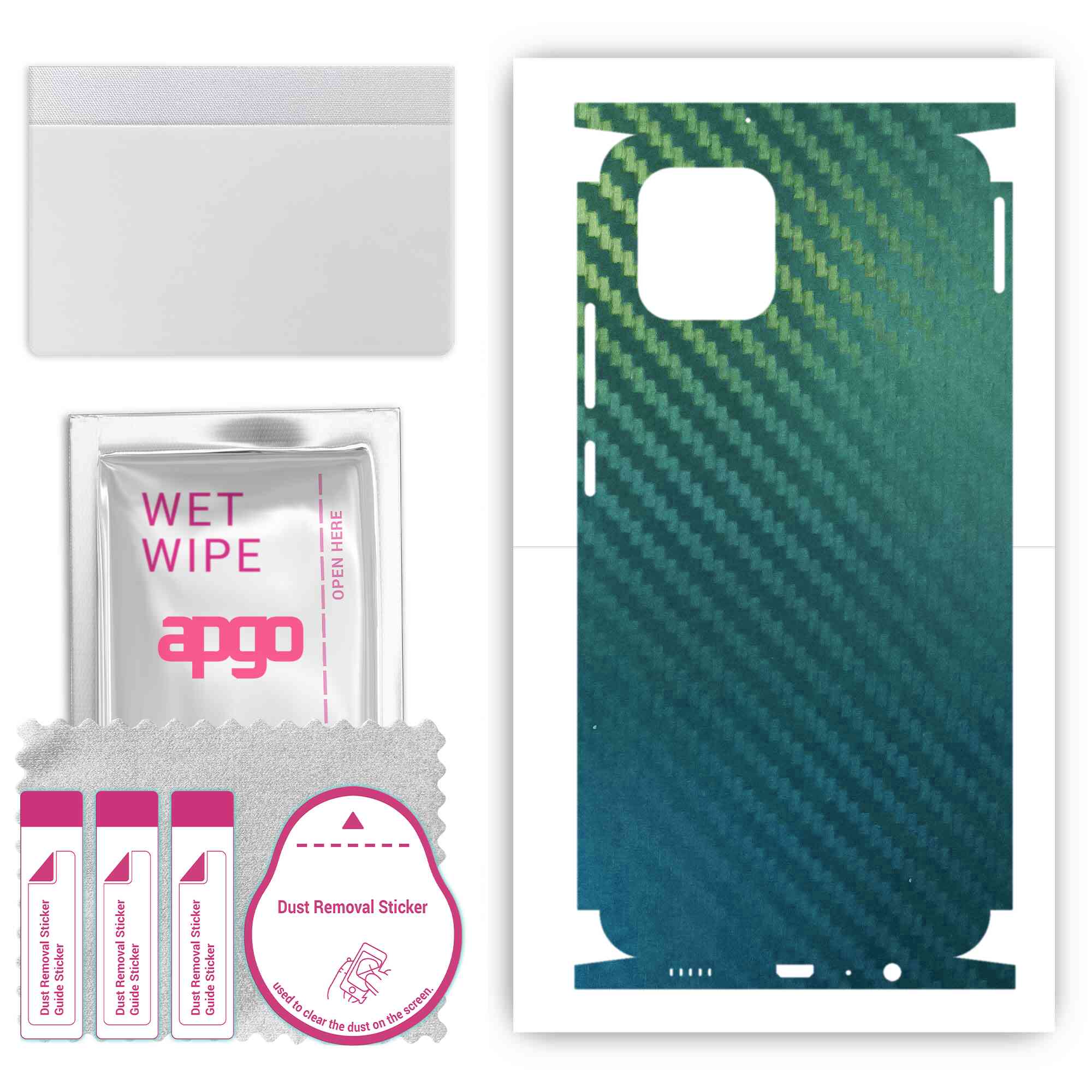 Apgo Protective Skin Sticker for the back+sides compatible with Samsung Galaxy A03, Full Wrap Film, Foil, Vinyl - Pattern Carbon Chameleon CAKA1
Apgo Protective Skin Sticker for the back+sides compatible with Samsung Galaxy A03, Full Wrap Film, Foil, Vinyl - Pattern Carbon Chameleon CAKA1