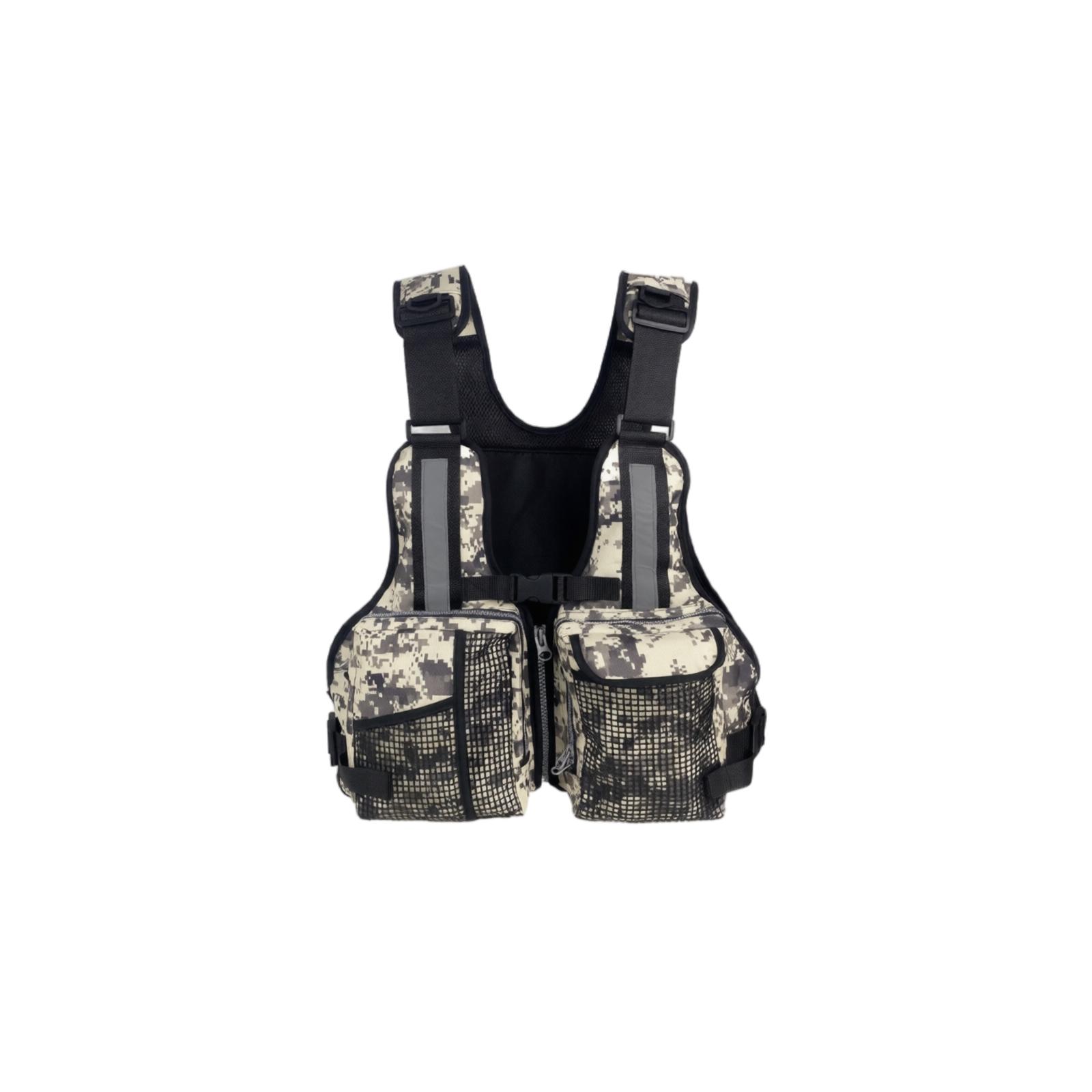 Portable Foldable Buoyancy Vest with Front and Back Reflective Pockets Adjustable Size Whistle Included Lightweight Safety Vest for Water Activities one size
Portable Foldable Buoyancy Vest with Front and Back Reflective Pockets Adjustable Size Whistle Included Lightweight Safety Vest for Water Activities one size