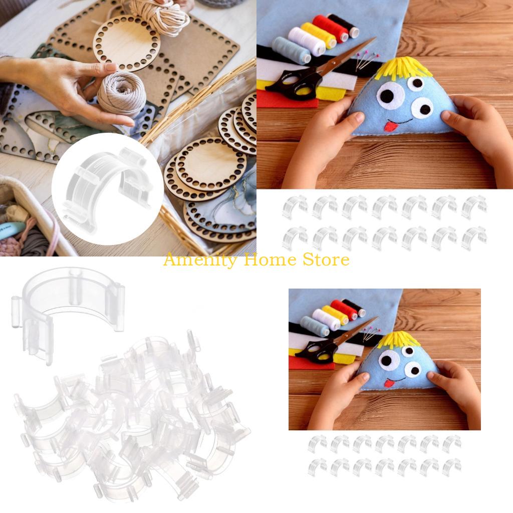 F26C 50PCS Clear Plastic Bobbin Holder Clips Bobbins Organiser Clips for Embroidery CN
F26C 50PCS Clear Plastic Bobbin Holder Clips Bobbins Organiser Clips for Embroidery CN