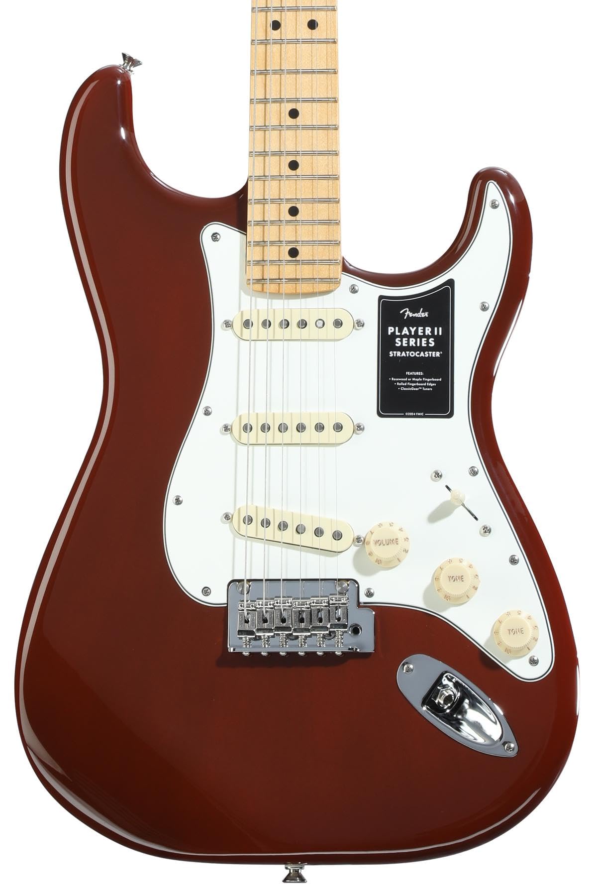 II Stratocaster Maple Fingerboard Transparent Mocha Burst Chambered Mahogany Fender Fender/Player
II Stratocaster Maple Fingerboard Transparent Mocha Burst Chambered Mahogany Fender Fender/Player