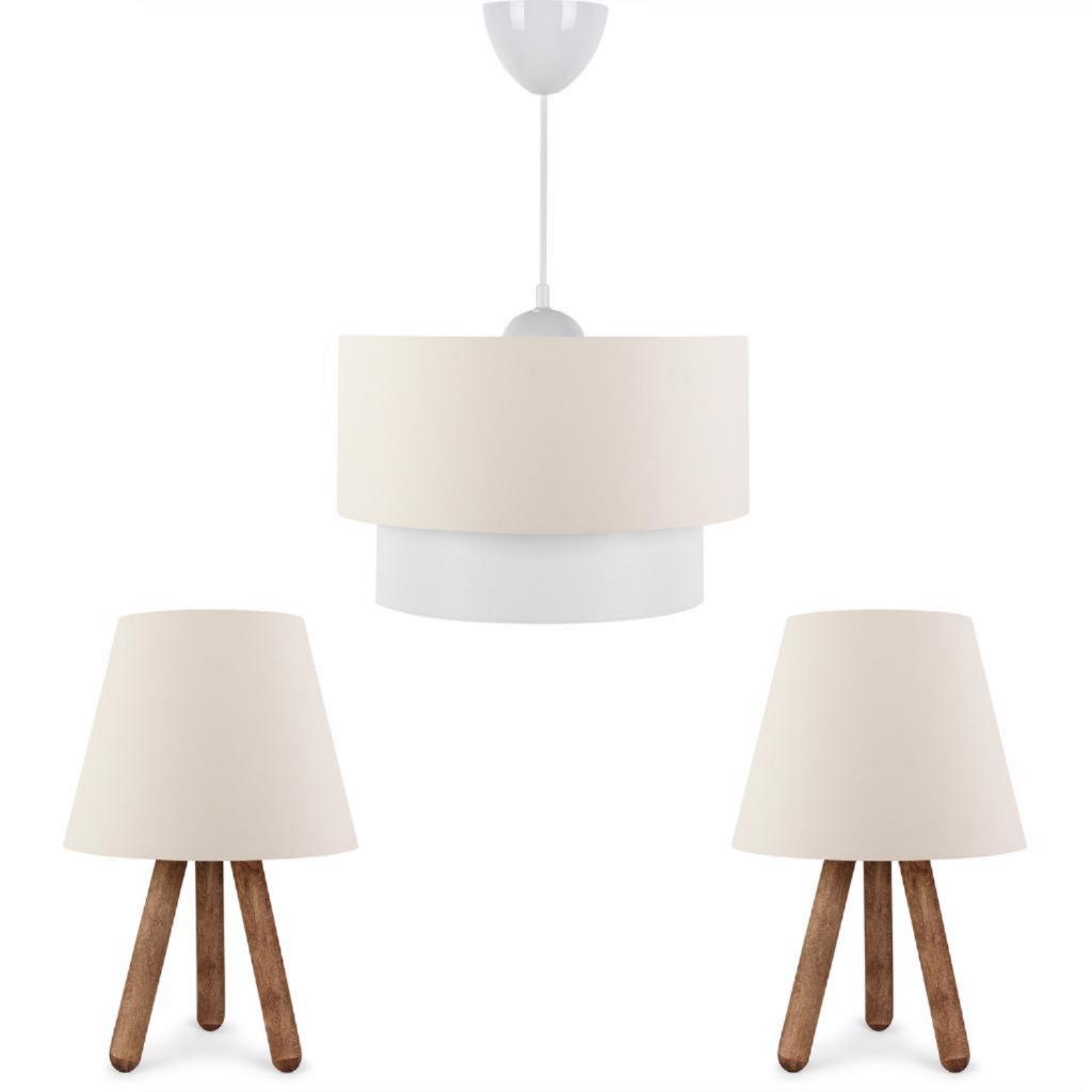 Art Triple Chandelier and Lampshade Set Wooden Leg Cream Fabric Headboard Bedroom Children s Room Living Room
Art Triple Chandelier and Lampshade Set Wooden Leg Cream Fabric Headboard Bedroom Children s Room Living Room