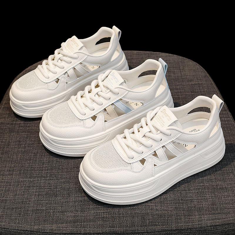 Stepping on shit, leather hollowed-out little white shoes, women s 2025 new summer mesh women s shoes, versatile soft-soled hole sandals 40
Stepping on shit, leather hollowed-out little white shoes, women s 2025 new summer mesh women s shoes, versatile soft-soled hole sandals 40