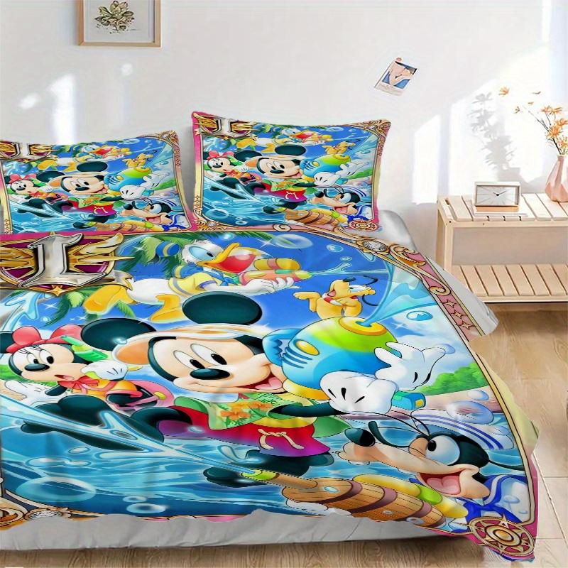 3pcs Mickey and Friends Playing in the Water Print Cover Set Ultra Soft, Breathable, and Comfortable Bedding with Stylish Design for Bedroom 135x200cm
3pcs Mickey and Friends Playing in the Water Print Cover Set Ultra Soft, Breathable, and Comfortable Bedding with Stylish Design for Bedroom 135x200cm