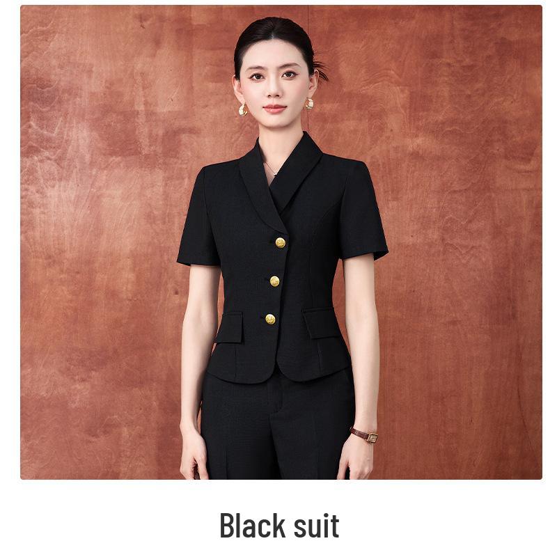 Women s High-end Business Suit Skirt Set - Summer Uniform for Flight Attendants or Hotel Front Desk S
Women s High-end Business Suit Skirt Set - Summer Uniform for Flight Attendants or Hotel Front Desk S