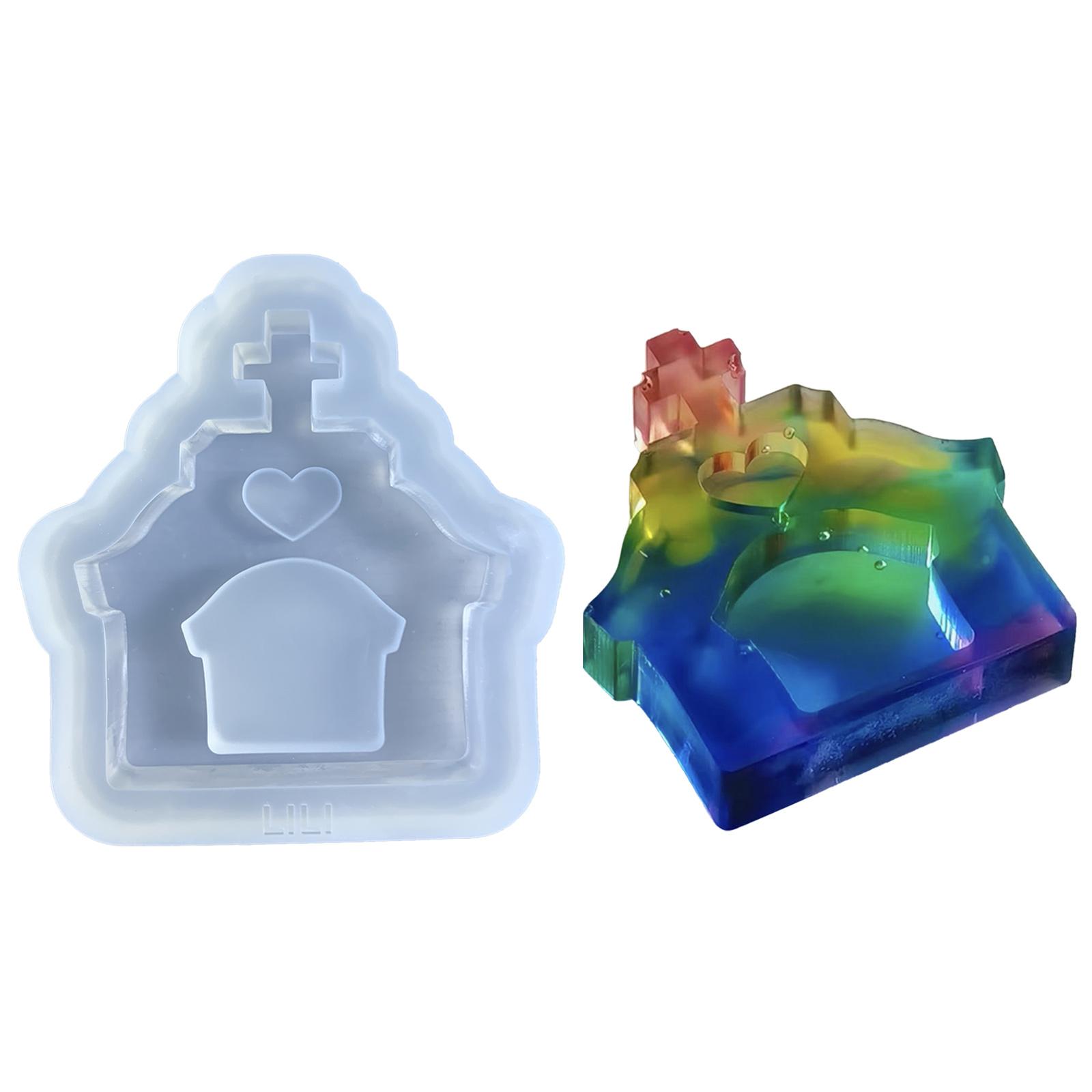 Soft Silicone Mold for Epoxy Resin Jewelry Making Love Church Quicksand Mold DIY Resin Casting Mold Ornament Craft 1
Soft Silicone Mold for Epoxy Resin Jewelry Making Love Church Quicksand Mold DIY Resin Casting Mold Ornament Craft 1