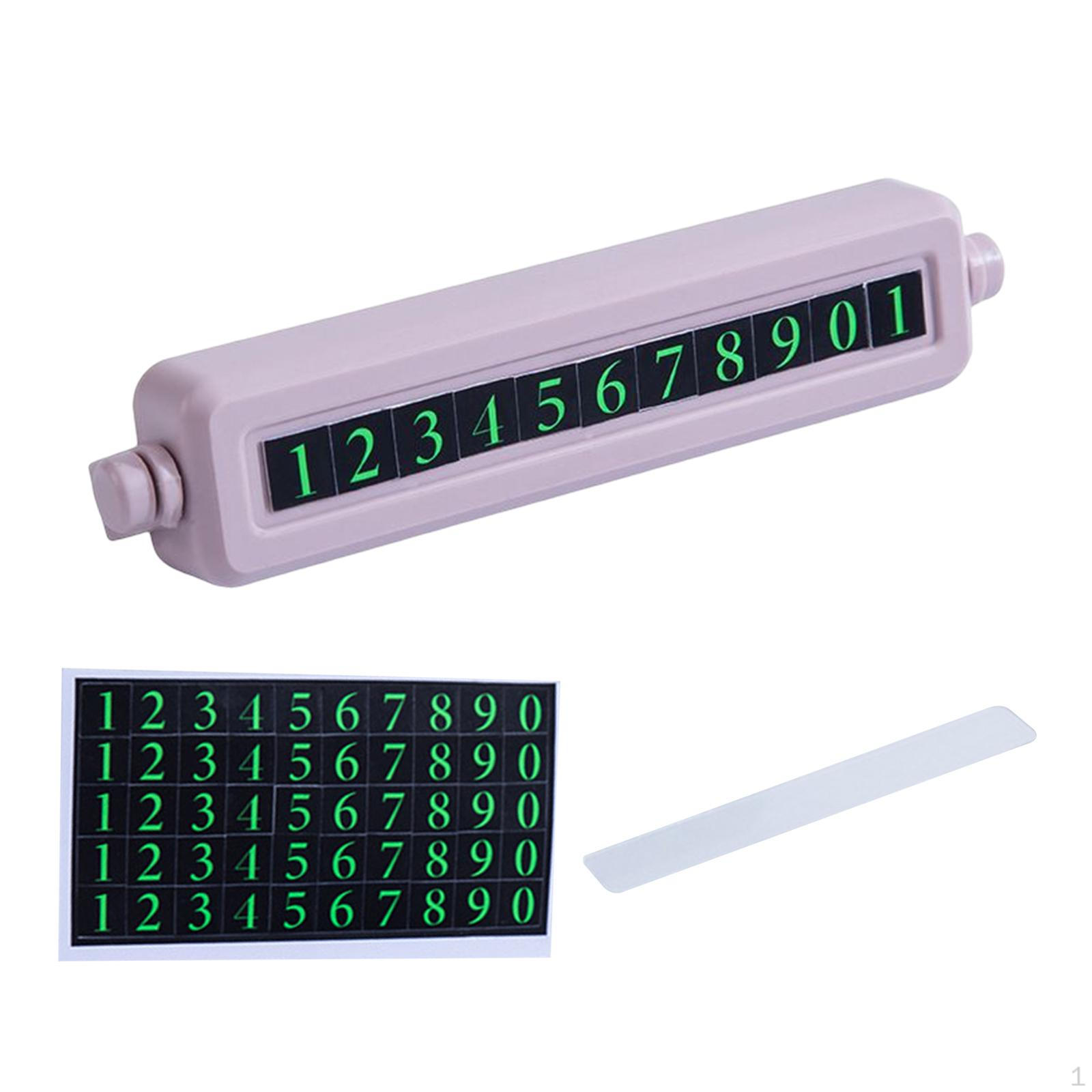 Temporary Parking Card Universal Interior Decoration Hidden Self Phone Number Plate
Temporary Parking Card Universal Interior Decoration Hidden Self Phone Number Plate