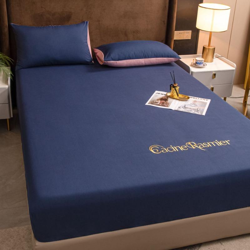 foreign trade washed cotton mattress single piece cotton solid color mattress cover protective cover three-piece mattress cover manufacturer pillowcase pair 48 * 74cm темно-синього кольору
foreign trade washed cotton mattress single piece cotton solid color mattress cover protective cover three-piece mattress cover manufacturer pillowcase pair 48 * 74cm темно-синього кольору