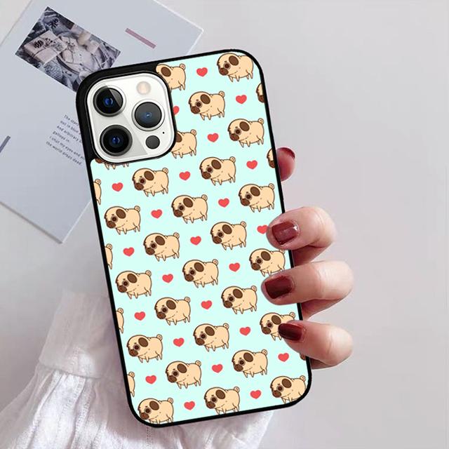 CUTE PUPPY PUG DOG MOPS Phone Case For iPhone 17 Air 14 13 12 16Pro Max 15 Plus Max Cover Shell coque iPhone 14pro
CUTE PUPPY PUG DOG MOPS Phone Case For iPhone 17 Air 14 13 12 16Pro Max 15 Plus Max Cover Shell coque iPhone 14pro
