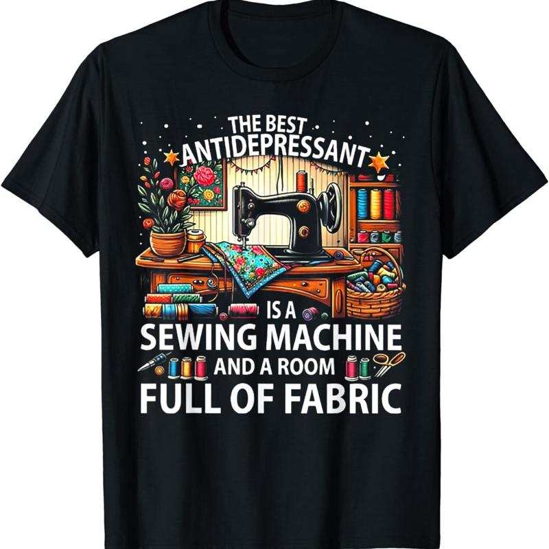 The Best Antidepressant Is A Sewing Machine And Room Full T Shirt 5XL різнокольоровий
The Best Antidepressant Is A Sewing Machine And Room Full T Shirt 5XL різнокольоровий