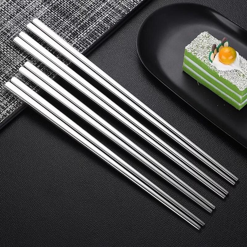 Food-Grade 304 Stainless Steel Square Chopsticks
Food-Grade 304 Stainless Steel Square Chopsticks
