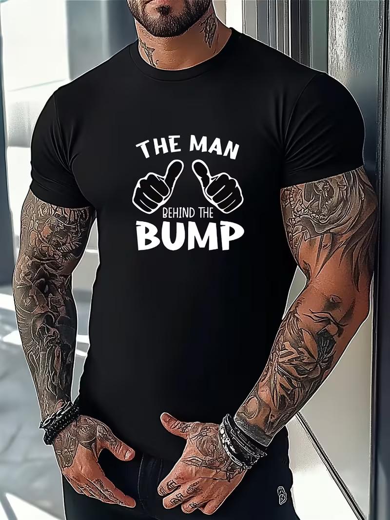 GANMIA Men s The Man Behind the Bump T-Shirt Funny Pregnancy Announcement Tee 5XL різнокольоровий
GANMIA Men s The Man Behind the Bump T-Shirt Funny Pregnancy Announcement Tee 5XL різнокольоровий