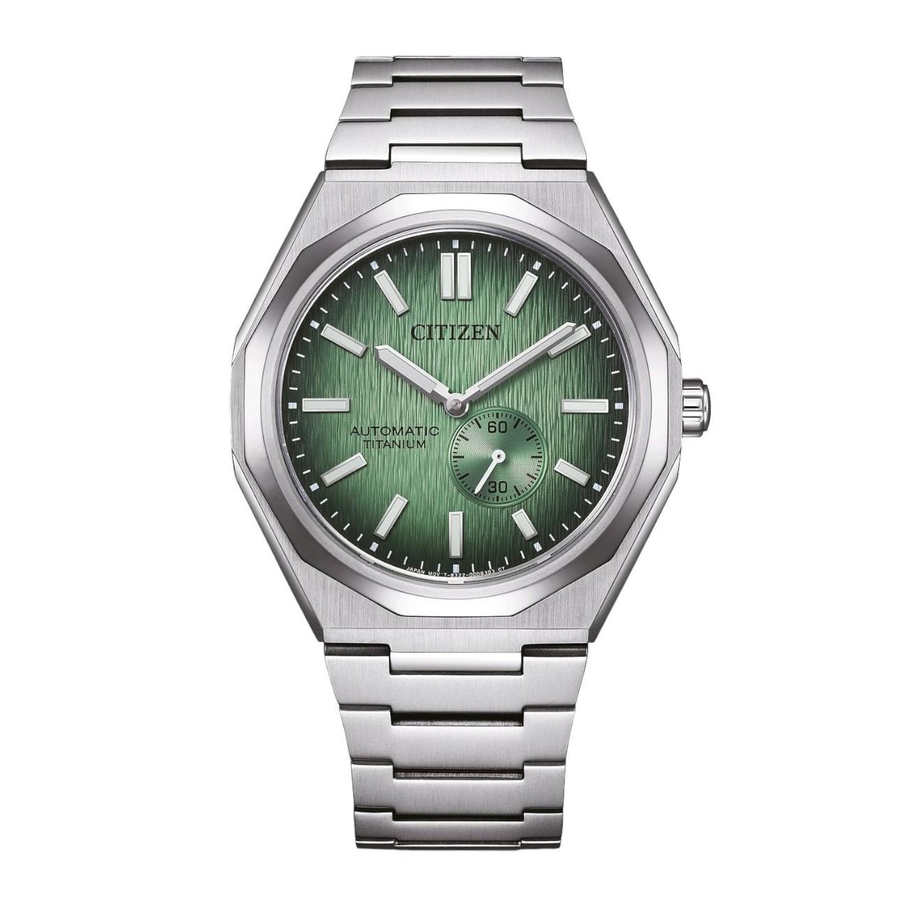 CITIZEN Zenshin Автоматические Супер Титан 60 часов Запас хода Мужские Часы NK5020-58X зелёный
CITIZEN Zenshin Автоматические Супер Титан 60 часов Запас хода Мужские Часы NK5020-58X зелёный