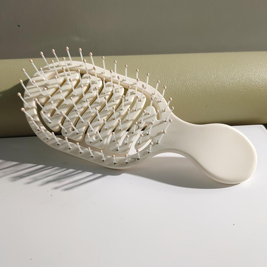 Mini Track Hairbrush, portable hollow design with nylon bristles, ergonomic handle, compact and lightweight—a travel essential. білий
Mini Track Hairbrush, portable hollow design with nylon bristles, ergonomic handle, compact and lightweight—a travel essential. білий