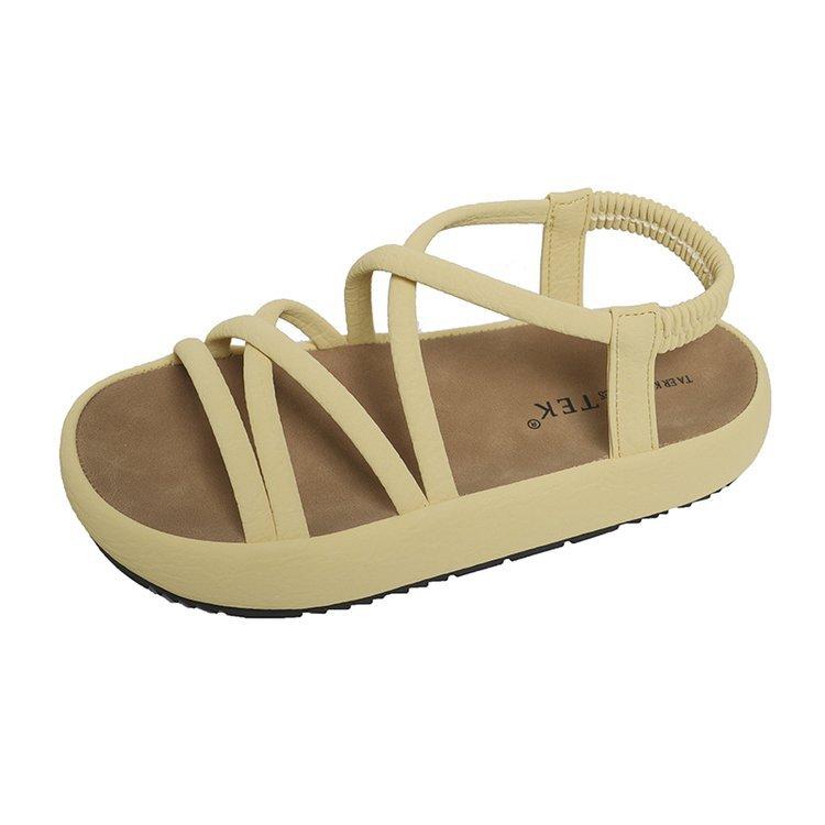2025 new Roman sports sandals for women who step on shit, with skirts popular versatile thick-soled beach slippers for women 35
2025 new Roman sports sandals for women who step on shit, with skirts popular versatile thick-soled beach slippers for women 35