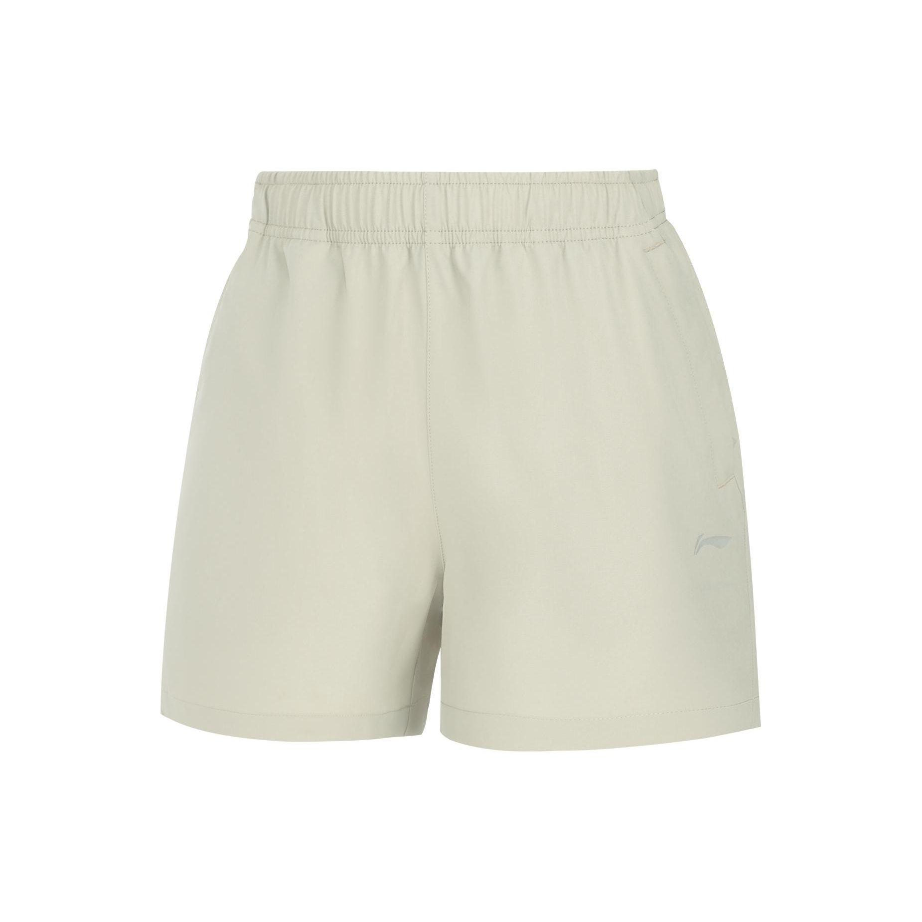 Li-Ning Solid Color Low Waist Sweat Absorbing Breathable Sports Casual Shorts Women shorts Limestone AKSU556-3 L
Li-Ning Solid Color Low Waist Sweat Absorbing Breathable Sports Casual Shorts Women shorts Limestone AKSU556-3 L