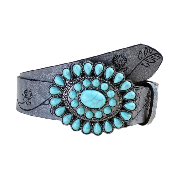 Stone Waist Belt Chain Embossed Belt for Casual Costume Belt for Jeans Dress сірий колір
Stone Waist Belt Chain Embossed Belt for Casual Costume Belt for Jeans Dress сірий колір