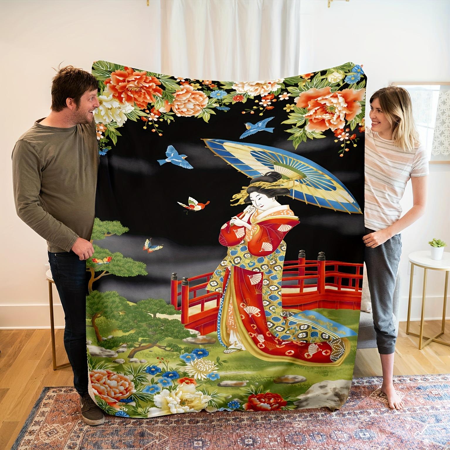 series of Japanese geishas digital-printed polyester Bedroom velvet flannel cover blanket Fleece soft cover blankets for beds 75x90cm
series of Japanese geishas digital-printed polyester Bedroom velvet flannel cover blanket Fleece soft cover blankets for beds 75x90cm