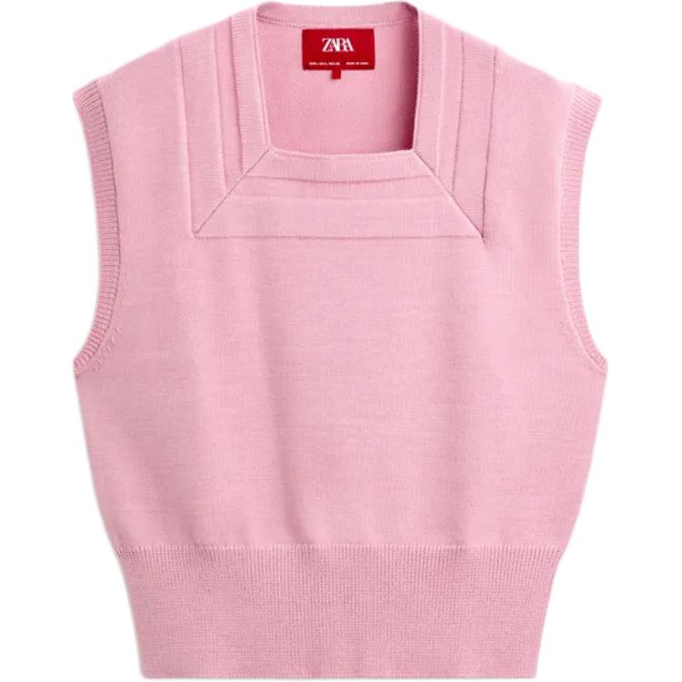 Zara X Harry Lambert Collaboration FW24 Square Neck Short Knit Vest Unisex Vests Pink 06674317-620 L
Zara X Harry Lambert Collaboration FW24 Square Neck Short Knit Vest Unisex Vests Pink 06674317-620 L