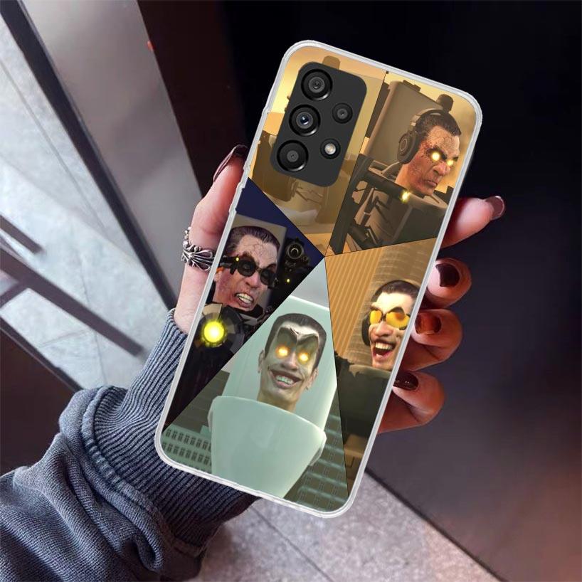 S-Skibidi Toilet Mobile Cell Phone Case For Samsung Galaxy A52 A51 A50S A32 A22 A12 A02S A72 A71 A31 A70 A30S Note 20 Ultra 10 P Samsung A20S
S-Skibidi Toilet Mobile Cell Phone Case For Samsung Galaxy A52 A51 A50S A32 A22 A12 A02S A72 A71 A31 A70 A30S Note 20 Ultra 10 P Samsung A20S