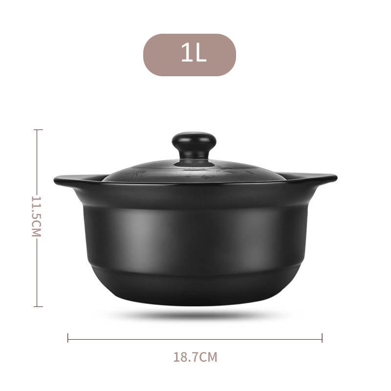 2.5L Stew Pot Casserole Ceramic Saucepan High Temperature Resistant Cooking Pan Gas Electric Stove Cooker for Kitchen Crock Pots
2.5L Stew Pot Casserole Ceramic Saucepan High Temperature Resistant Cooking Pan Gas Electric Stove Cooker for Kitchen Crock Pots