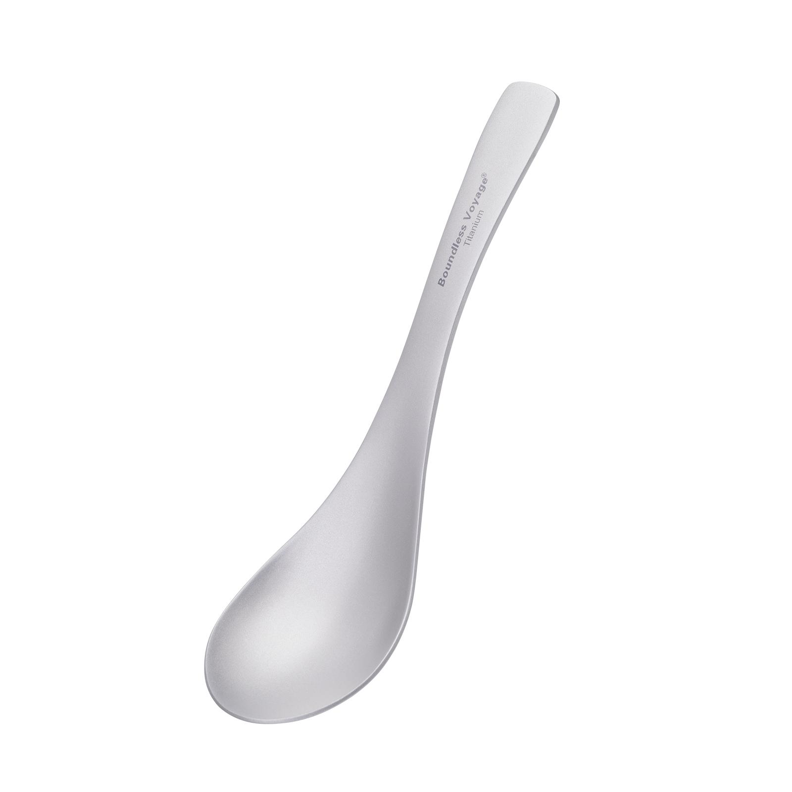 Boundless Voyage Titanium Spoon with Carry Bag Outdoor Flatware Cooking Utensils for Camping Travel Home Ti1067T
Boundless Voyage Titanium Spoon with Carry Bag Outdoor Flatware Cooking Utensils for Camping Travel Home Ti1067T