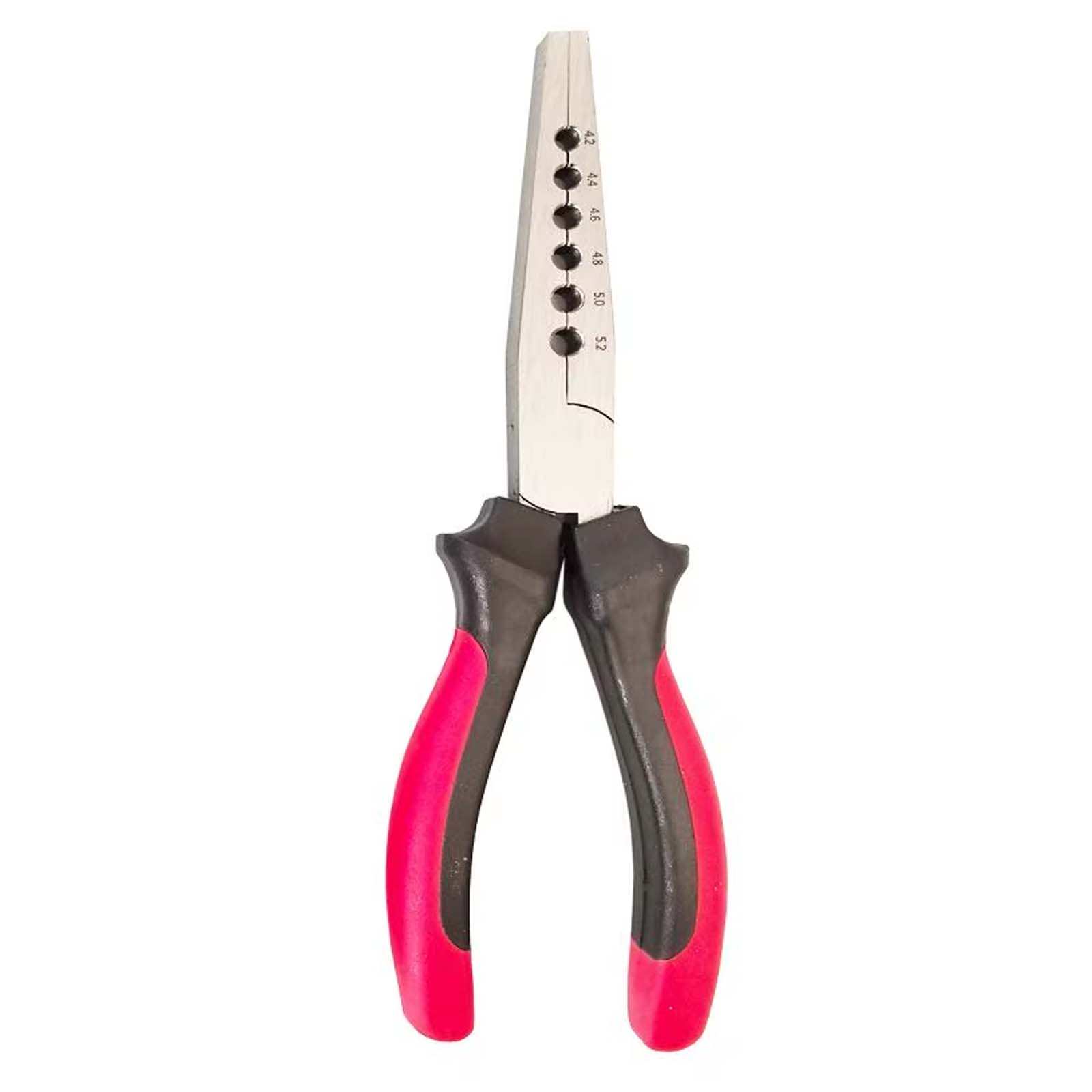 6 Holes Bracelet Shaping Pliers, Jewelry Welding Port Shaping Tool High Carbon Steel Jewellery Making Repair Pliers
6 Holes Bracelet Shaping Pliers, Jewelry Welding Port Shaping Tool High Carbon Steel Jewellery Making Repair Pliers