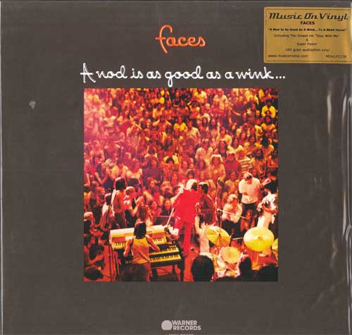 LP Record FACES - A Nod Is As Good As A Wink... To A MOVLP2278 Music On Vinyl, 2018 Europe Rock
LP Record FACES - A Nod Is As Good As A Wink... To A MOVLP2278 Music On Vinyl, 2018 Europe Rock