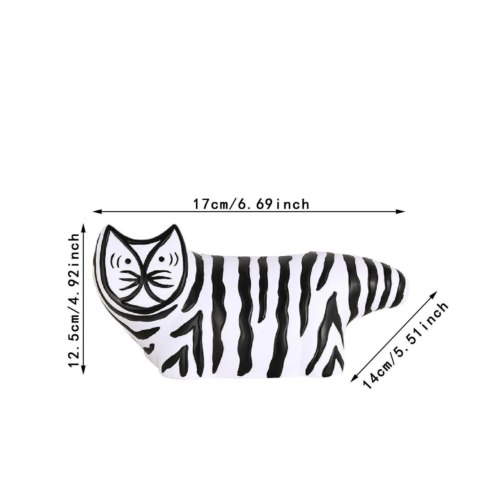 Resin Zebra Cat Tissue Box Cover | Modern Cartoon Napkin Holder | Nordic Art Style Desktop Organizer for Home & Living Room
Resin Zebra Cat Tissue Box Cover | Modern Cartoon Napkin Holder | Nordic Art Style Desktop Organizer for Home & Living Room