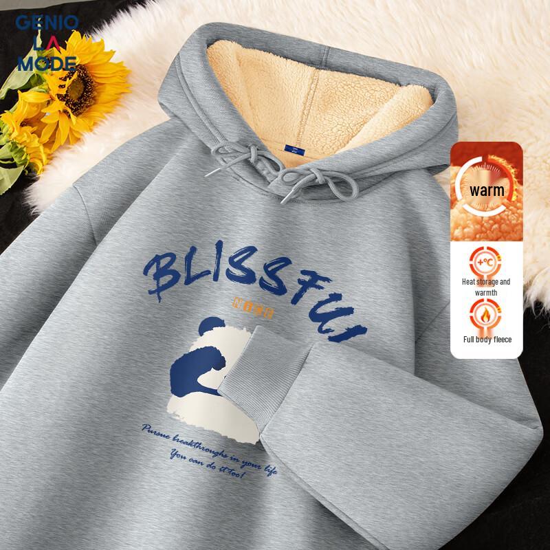 GENIOLAMODE Men s Heavyweight Fleece-Lined Hoodie M
GENIOLAMODE Men s Heavyweight Fleece-Lined Hoodie M