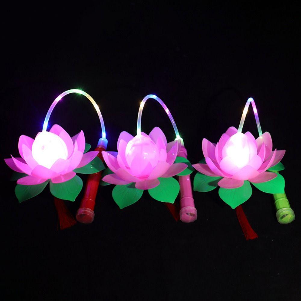 Colorful Mid-Autumn Lotus Lantern Lotus Shape Handheld Wishing Lantern Mid-Autumn Festival
Colorful Mid-Autumn Lotus Lantern Lotus Shape Handheld Wishing Lantern Mid-Autumn Festival
