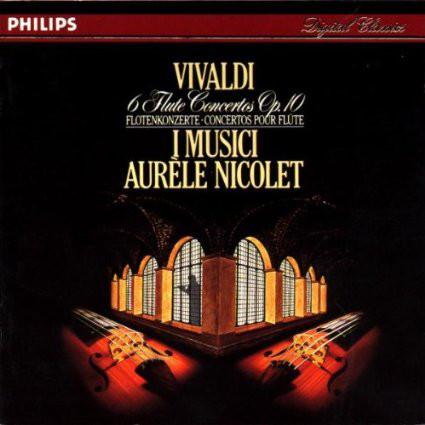 CD VIVALDI, NICOLET; I MUSICI - Vivaldi:6 Flute Concertos Op10 4201882 Philips 1987 Germany Classical Used
CD VIVALDI, NICOLET; I MUSICI - Vivaldi:6 Flute Concertos Op10 4201882 Philips 1987 Germany Classical Used