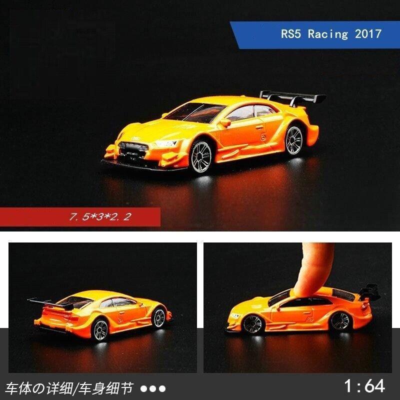 1:64 Оранжевая широкофюзеляжная гоночная спортивная модель RS5, литой металлический автомобиль BN
1:64 Оранжевая широкофюзеляжная гоночная спортивная модель RS5, литой металлический автомобиль BN