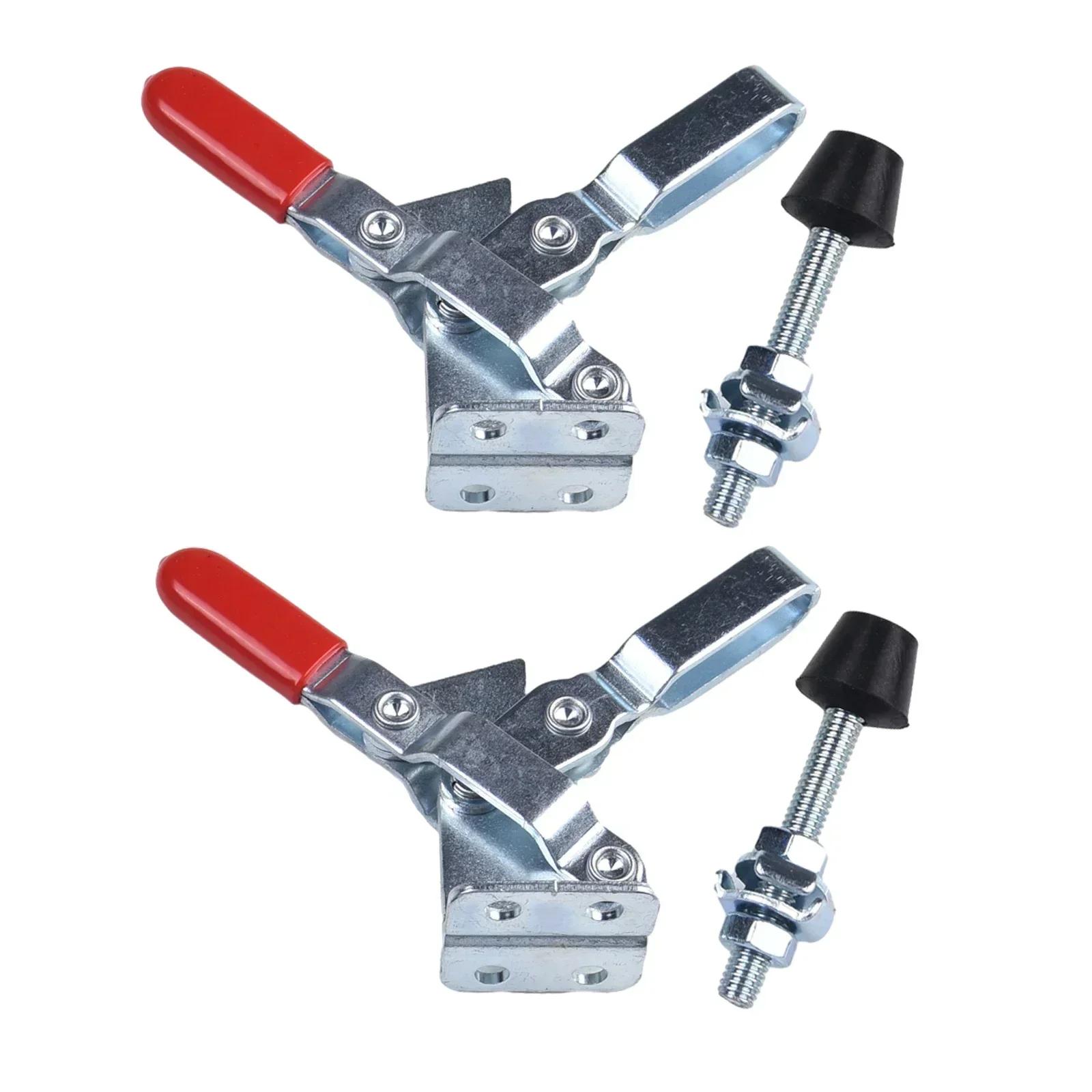 2Pcs GH-102-B Toggle Clamp Push-pull Horizontal Clamp Quick Release 100Kg Vertical Anti Slip Woodworking Assembly Welding Fixing China Mainland
2Pcs GH-102-B Toggle Clamp Push-pull Horizontal Clamp Quick Release 100Kg Vertical Anti Slip Woodworking Assembly Welding Fixing China Mainland