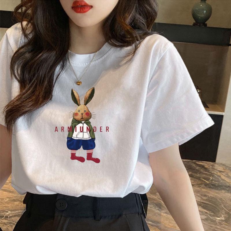 Women s Summer 2025 Cartoon Rabbit Print Loose-Fit Cotton T-Shirt XL
Women s Summer 2025 Cartoon Rabbit Print Loose-Fit Cotton T-Shirt XL